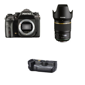 Pentax K-1 Mark II DSLR Camera with 50mm Lens and Battery Grip Kit