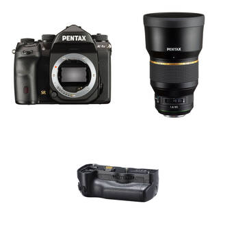Pentax K-1 Mark II DSLR Camera with 85mm Lens and Battery Grip Kit