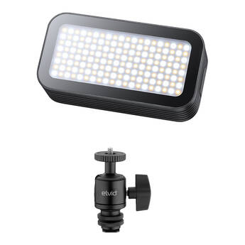 Godox WL8P Waterproof LED Light with Heavy-Duty Ball Head Shoe Mount Kit