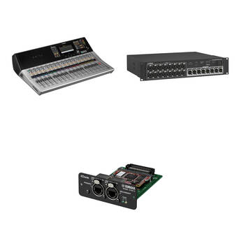 Yamaha TF5 Digital Mixing Console Kit with Stage Box and Dante Card