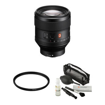 Sony FE 85mm f/1.4 GM Lens with UV Filter Kit