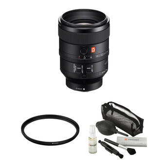 Sony FE 100mm f/2.8 STF GM OSS Lens with UV Filter Kit