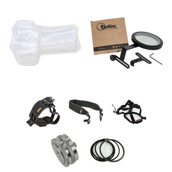 Outex Waterproof Case Camera Cover Kit (Large, 82mm Threaded Lens, Tripod Compatible)