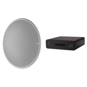Shure MXA920AL-R+USB-V Large Conferencing Room Bundle (Aluminum)