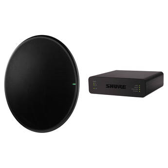 Shure MXA920B-R+USB-V Large Conferencing Room Bundle (Black)