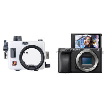 Ikelite Underwater Housing and Sony Alpha a6400 Mirrorless Digital Camera Body Kit