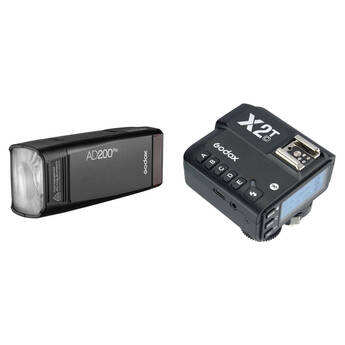 Godox AD200Pro Pocket Flash Kit with Camera Trigger for Canon