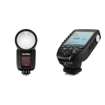 Godox V1 TTL Flash and XProF Flash Trigger for FUJIFILM