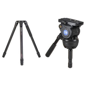 Benro A474T Tripod and BV10H 100mm Video Head Kit