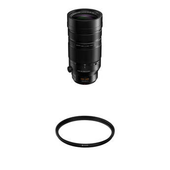 Panasonic Leica DG Vario-Elmar 100-400mm f/4-6.3 II ASPH. POWER O.I.S. Lens with UV Filter Kit