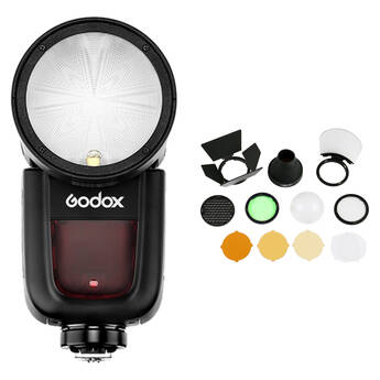 Godox V1 Flash with Accessories Kit for Pentax