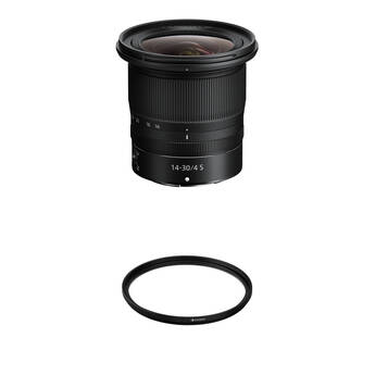 Nikon NIKKOR Z 14-30mm f/4 S Lens with UV Filter Kit