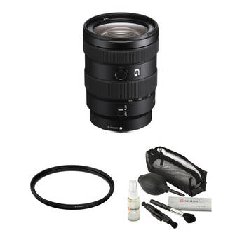 Sony E 16-55mm f/2.8 G Lens with Lens Care Kit