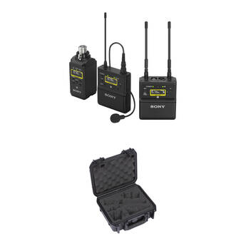 Sony UWP-D26 Camera-Mount Wireless Combo Microphone System Kit with Case (UC90: 941 to 960 MHz)