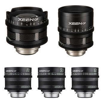 Rokinon XEEN CF Pro 5-Lens PL-Mount Cine Lens Kit