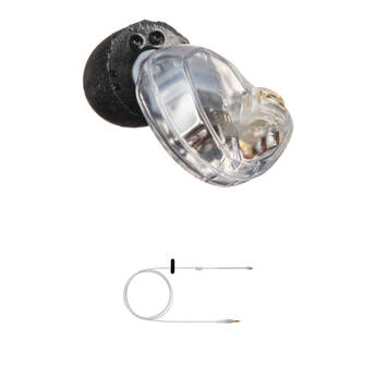 Shure SE425-CL-Left Side Earphone Kit with Coiled IFB Earphone Cable (Clear)