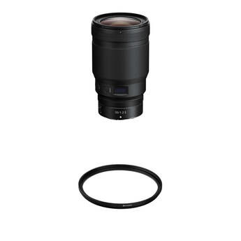 Nikon NIKKOR Z 50mm f/1.2 S Lens with UV Filter Kit