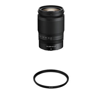 Nikon NIKKOR Z 24-200mm f/4-6.3 VR Lens with UV Filter Kit