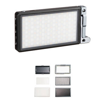 BOLING Pocket LED RGB Video Light with SIX-IN-ONE Accessory Kit