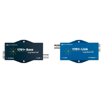 NVT Phybridge NV-EC1701PLS-BSE 1701 Base Extender with NV-EC1701PLS-LK 1701+ Link Adapter