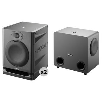 Focal Alpha 80 Evo Active 8" Monitors and Sub One Subwoofer Kit