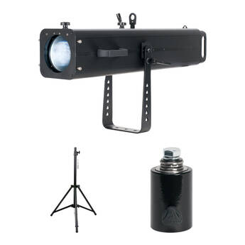 ADJ FS3000LED 300W Warm White LED Follow Spot Kit with Stand and Pan Glide