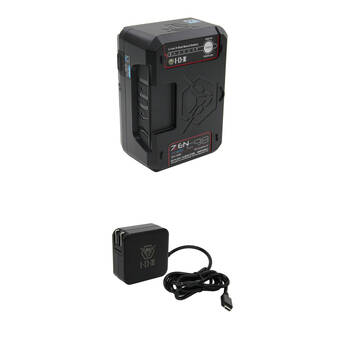 IDX System Technology ZENITH ZEN-C98G Three-Stud Lithium-Ion Battery and Charger Kit
