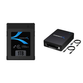Sabrent 1TB Rocket CFX CFexpress Type B Memory Card and Card Reader Kit