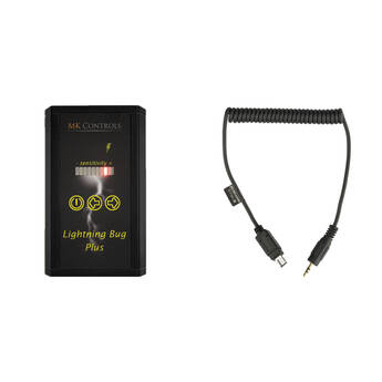MK Controls Lightning Bug Plus & Vello Cable Kit for Nikon DC-2 Cameras
