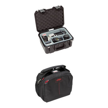 SKB iSeries 1309-6 Case with Photo Dividers, Lid Foam & Case Cover Kit