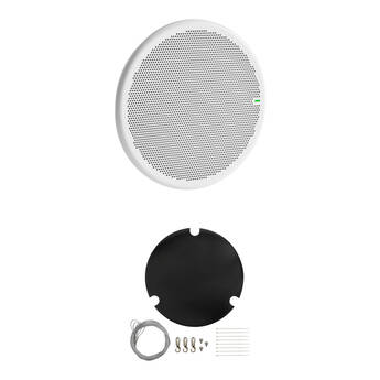 Shure MXA901W-R-GM-V Ceiling Microphone Gripple-Mount Bundle for Medium Conferencing Rooms (White)