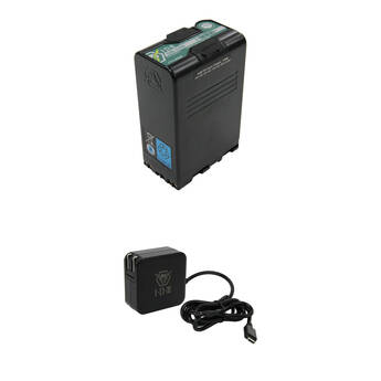 IDX System Technology SB-U98 PD 98Wh Battery Kit with UC-PD1 Pocket Fast Charger/Power Supply (Sony BP-U)