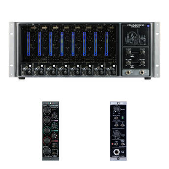 Cranborne Audio 500ADAT 8-Slot 500 Series Rack & ADAT Expander Kit with Carnaby 500 EQ & Camden 500 Preamp/Mojo Modules