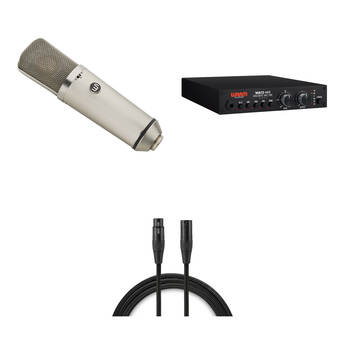 Warm Audio WA-67 Large-Diaphragm Tube Condenser Microphone Kit with WA12 MKII Preamp and XLR Cable