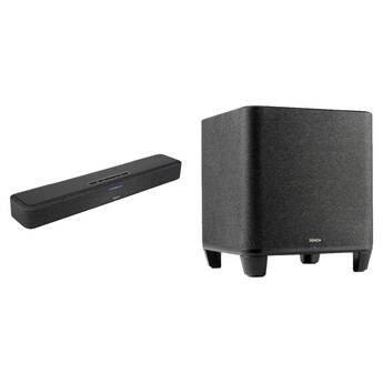 Denon Home Sound Bar SB550 4-Channel Network Soundbar with 8" Wireless Subwoofer