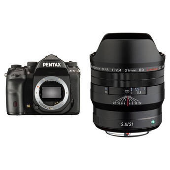 Pentax K-1 Mark II DSLR Camera with HD PENTAX-D FA 21mm f/2.4ED Lens Kit