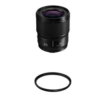Panasonic LUMIX S 18mm f/1.8 Ultra-Wide-Angle Lens with UV Filter Kit (Leica L)