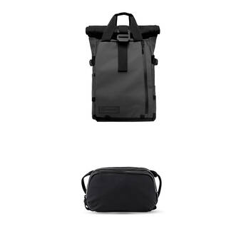 WANDRD PRVKE 31L Photo Bundle and Large Tech Bag (Black)