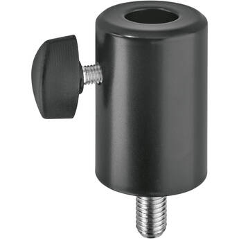 K&M Mini TV Spigot Adapter (Black)