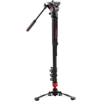miliboo MQA Aluminum Monopod with MUF Fluid Head Kit