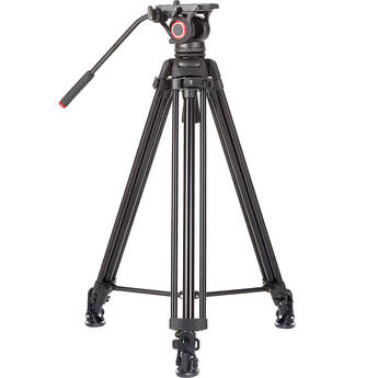 miliboo MTT606A III Aluminum Tripod with MYT802 II Fluid Head & Mid-Level Spreader