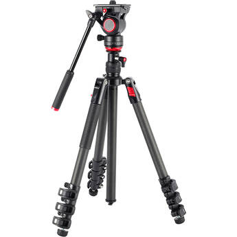 miliboo MUKB Carbon Fiber Tripod & Fluid Head Kit