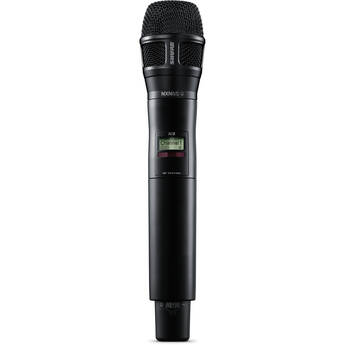 Shure AD2/N8SB Digital Handheld Wireless Microphone Transmitter with Nexadyne 8/S Supercardioid Capsule (G57: 470 to 608 + 614 to 616 MHz, Black)
