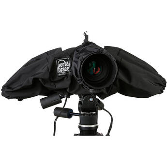 PortaBrace Camera Rain Cover for Canon EOS R5 (Black)