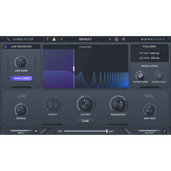 MINIMAL AUDIO Hybrid Filter Plug-In