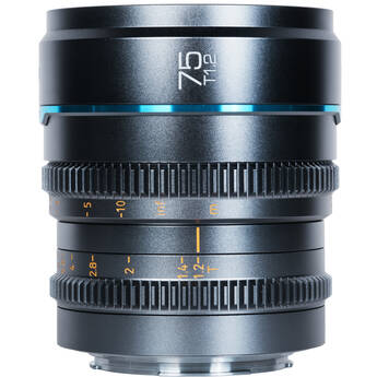 Sirui Night Walker 75mm T1.2 S35 Cine Lens (Micro Four Thirds, Metal Gray)