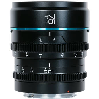 Sirui Night Walker 75mm T1.2 S35 Cine Lens (Micro Four Thirds, Black)