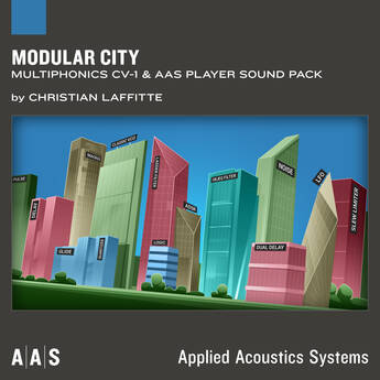 Applied Acoustics Systems Modular City Sound Pack for Multiphonics CV-2
