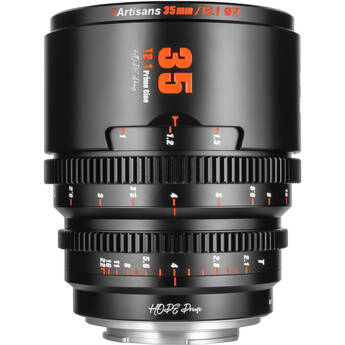 7Artisans 35mm T2.1 Hope S35 Cine Lens (Sony E, Black)