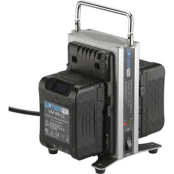 Watson 99Wh 2-Battery Kit with Dual-Bay Charger (V-Mount)